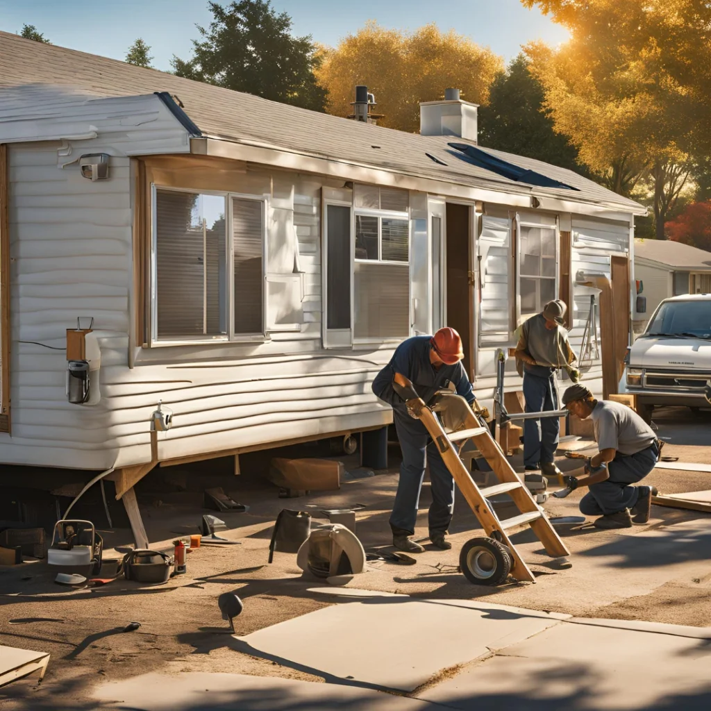 Mobile Home Foundation Repair in Addison, TX