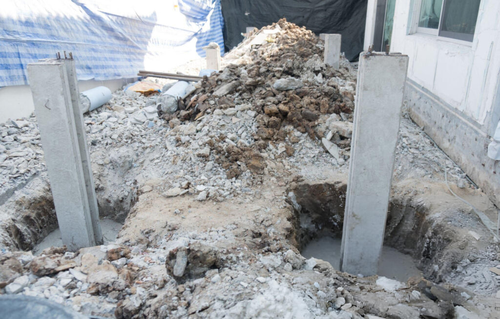 Pressed Concrete Pilings in Addison, TX