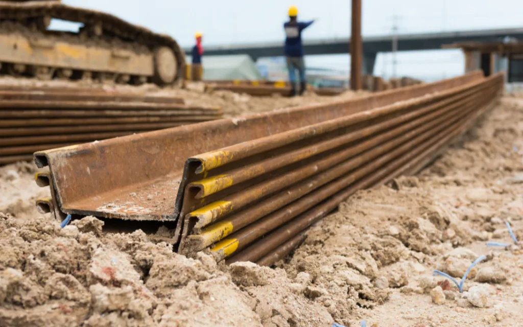 Pressed Steel Pilings in Addison, TX