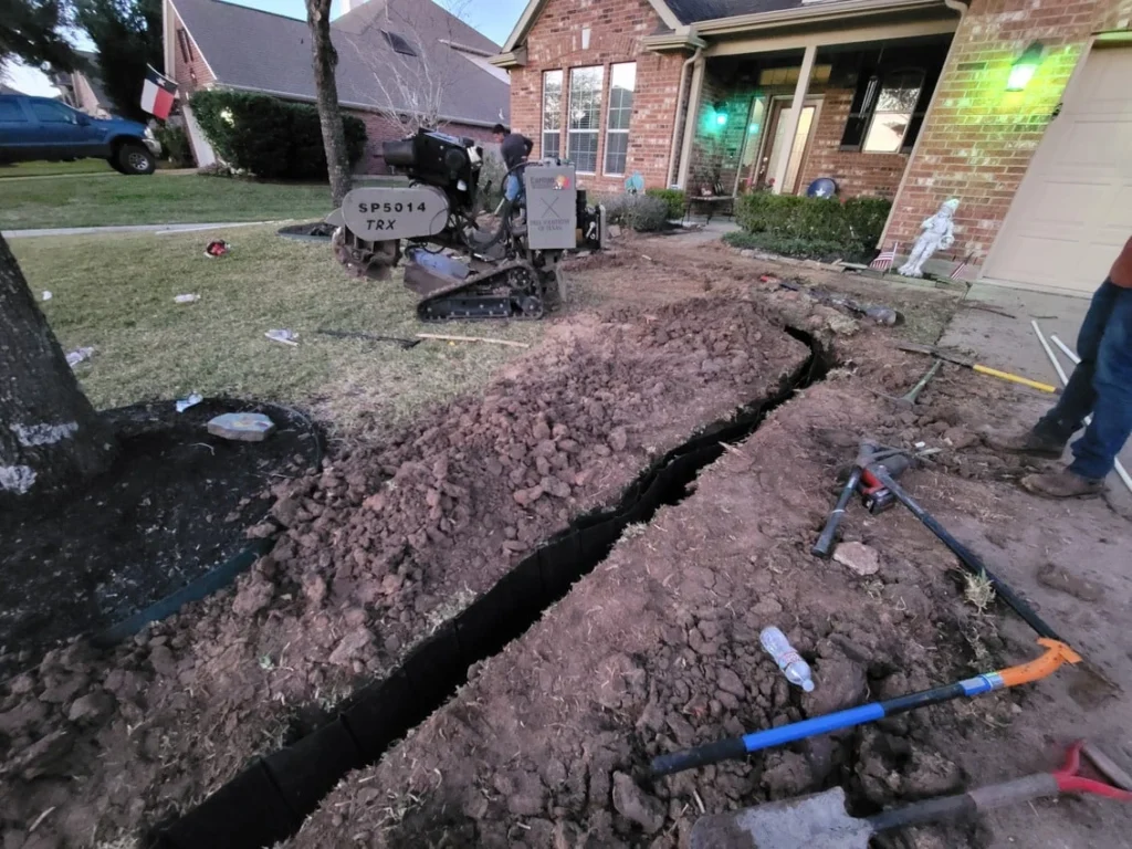 Root Barrier Installation in Addison, TX