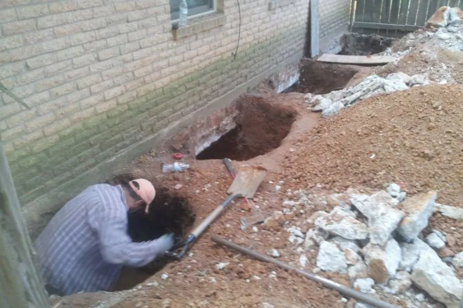 Slab Pier Installation in Addison, TX